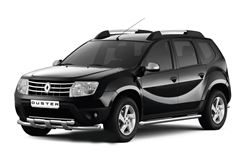 Защита порогов вогнутые Ø63мм (НПС) RENAULT Duster 2012-2020/ NISSAN Terrano 2014-